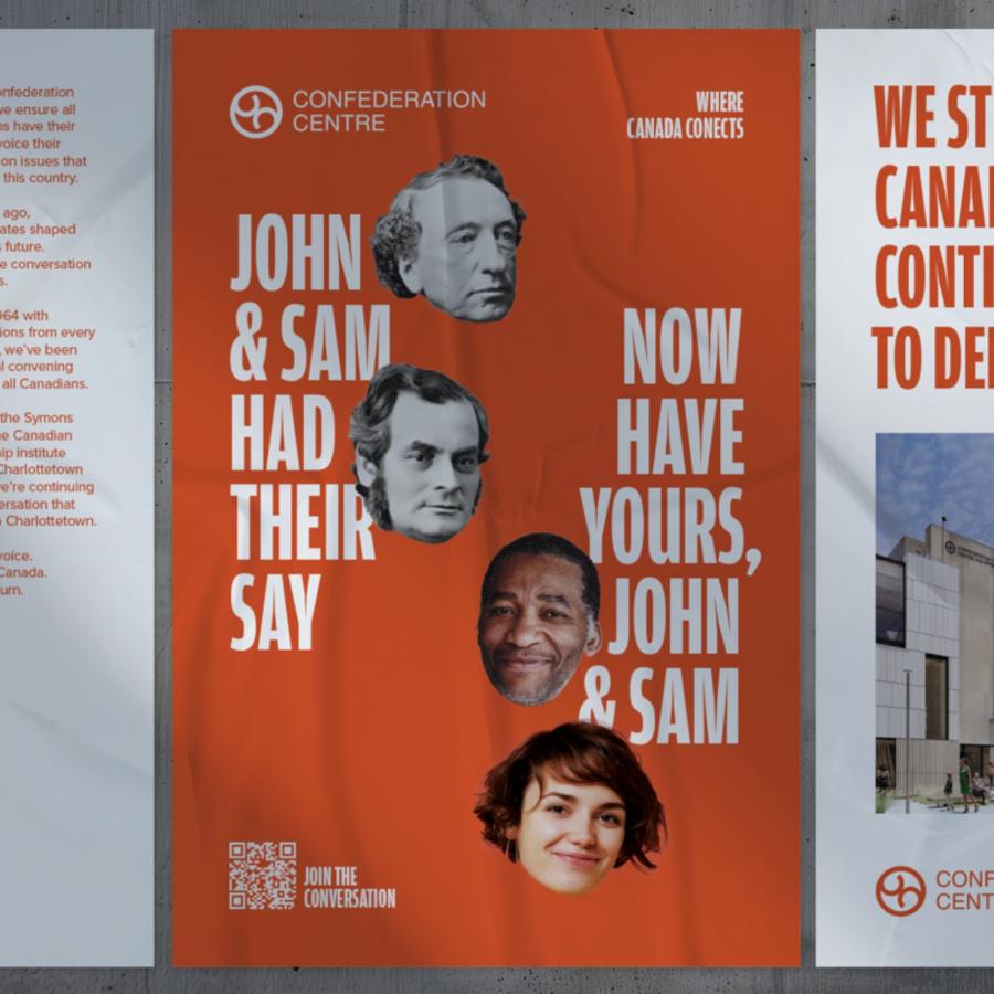 Confederation Centre's "Where Canada Connects" Ad Campaign