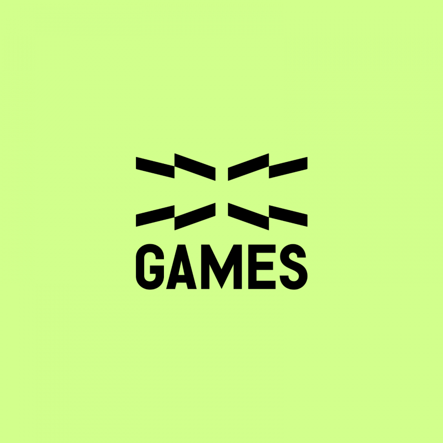 X Games rebrand concept by Gwen Geng — bold identity system with angular logo and perspective typography