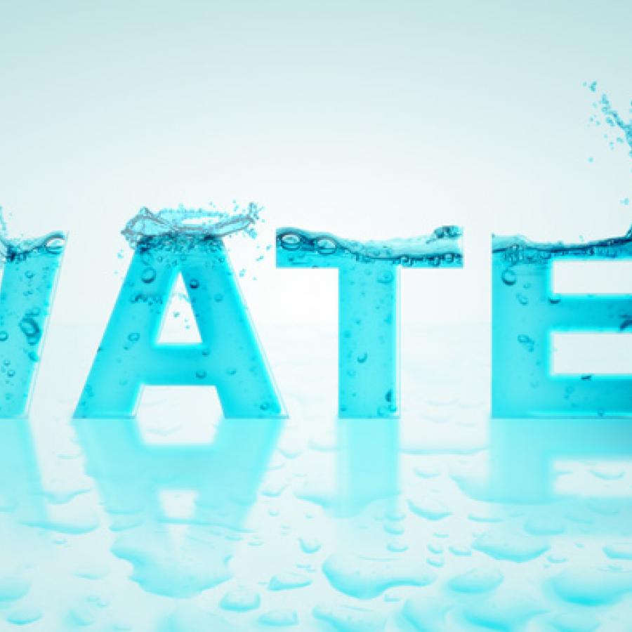 Water Text in Pixelmator